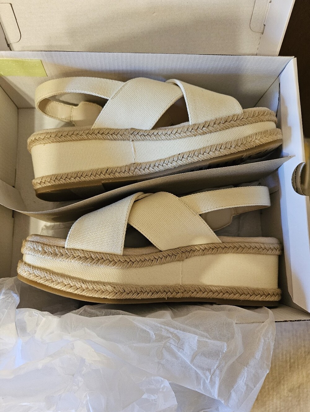 NIB Wedge Sandals 7